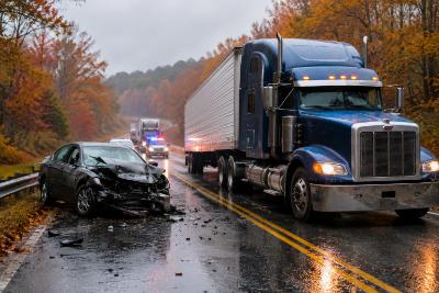 Fall Truck Accidents in Massachusetts: September and October Driving Hazards